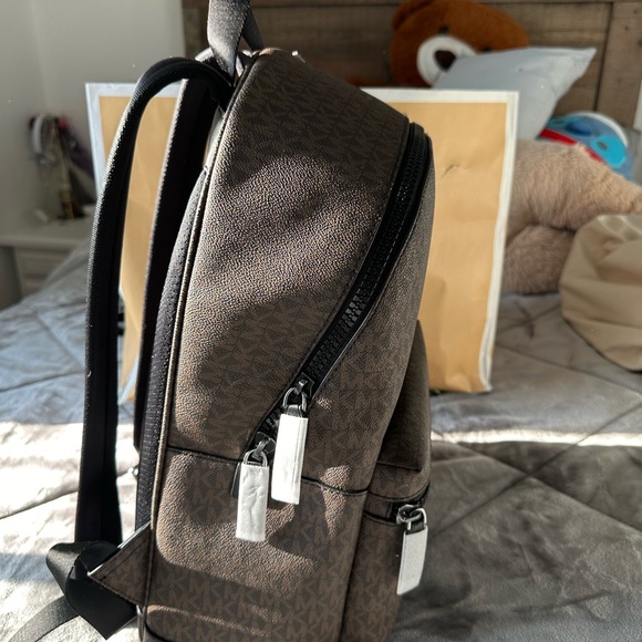 Michael Kors Cooper Brown - Men’s Luxury Backpack - Picture 6 of 8